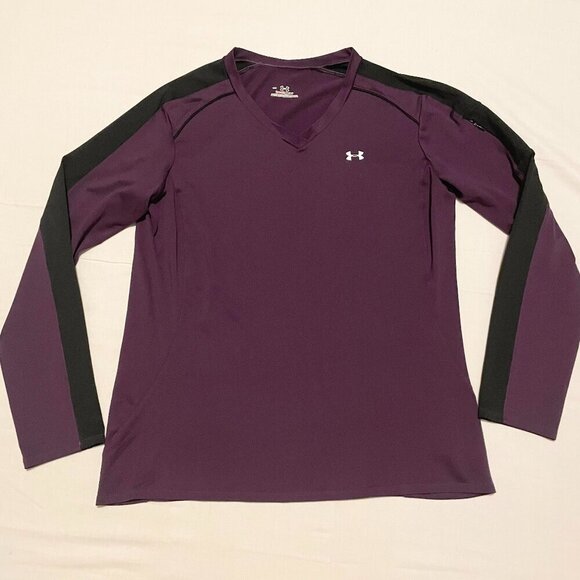 Under Armour Heatgear Long Sleeve Shirt Womens Size Large - Picture 16 of 16